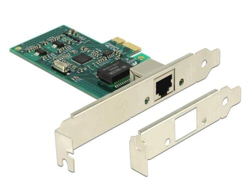 Delock PCI-Express Netzwerkkarte, 1Gbps Intel 82574L Chipset, inkl.LP Slotblech