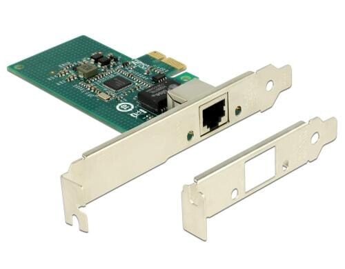 Delock PCI-Express Netzwerkkarte, 1Gbps Intel i210 Chipset, inkl.LP Slotblech