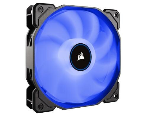 Gehäuselüfter Corsair AF140 LED blau 140x140x25mm, 3Pin, 1510rpm, 26dBA