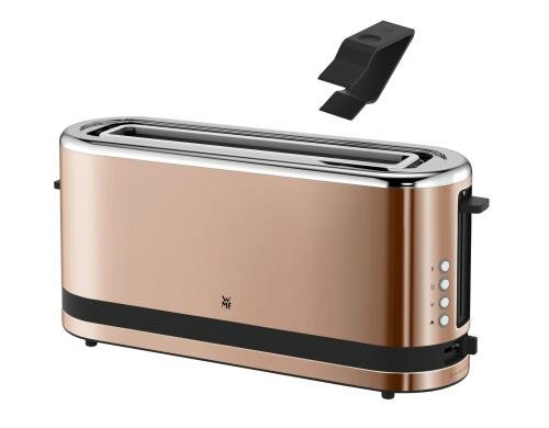 WMF Toaster KÜCHENminis Kupfer 7 Stufen variabel mit Brötchenaufsatz, 900W