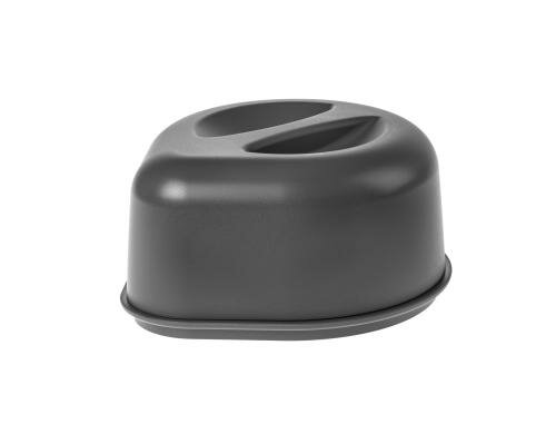 Nuance Vorratsdose Käsebox grau Kunststoff