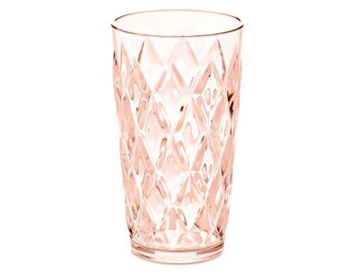 Koziol Becher 450ml CRYSTAL L Rose Quartz Vol: 450ml, H: 15.2cm