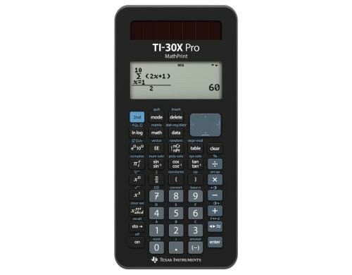Texas-Instruments Rechner TI-30XP MP D/F 2-zeilige Anzeige, 5 Speicher