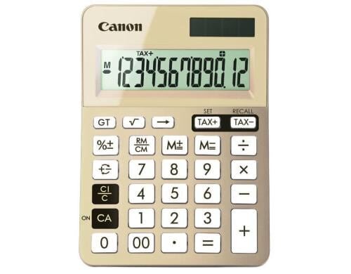 Canon Tischrechner CA-LS-123K-GLD gold