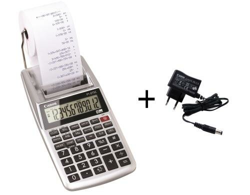 Canon Bürorechner CA-P1DTSC II-AD11 HWB Zweifarbdruck, 12-stelliges Display