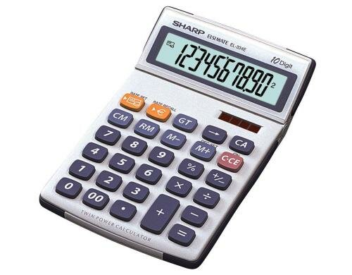 Sharp Euro-Tischrechner EL-334E