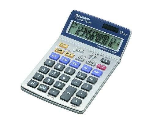 Sharp Euro-Tischrechner EL-337C
