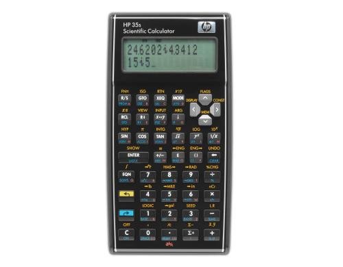 Hewlett-Packard Wissenschaftsrechner HP-35s B12, englisch/französisch