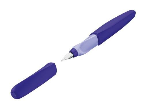 Pelikan Füllfederhalter Twist Ultra Violet Feder: M, mit 2 Tintenpatronen