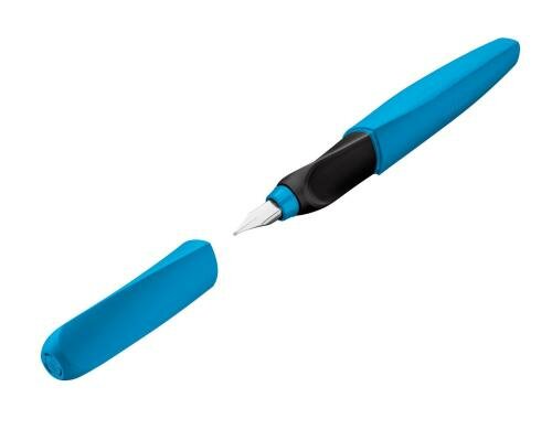 Pelikan Füllfederhalter Twist Petrol Feder: M, mit 2 Tintenpatronen
