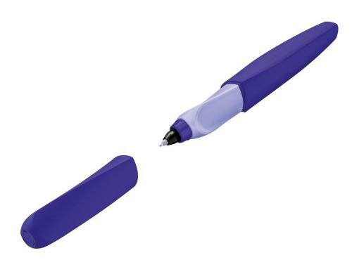 Pelikan Tintenroller Twist Ultra Violet Soft-Griffzone, mit 2 Rollerpatronen
