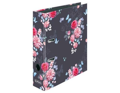 Pelikan Ordner 8 cm, 2-Ring Ladylike Flowers