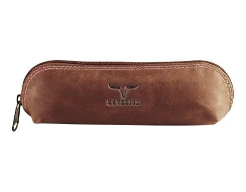 MAVERICK DALIAN MARK II Schlamperetui flach 21x6 cm dbraun