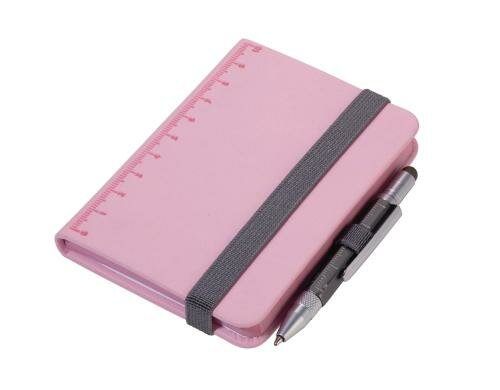 TROIKA LILIPAD+LILIPUT Notizbuch+Kugels. rosa
