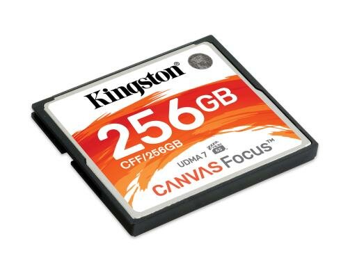 Canvas Focus CompactFlash Card 256GB UDMA7, Lesen 150MB/s, schreiben 130MB/s