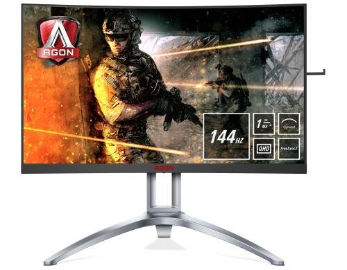 AOC 27 AG273QCX AGON, 2560x1440, 144Hz Freesync, HDMI, DP, VGA, USB