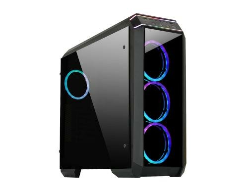Chieftec Midi Tower StallionII,schwarz o.NT 2x 3.5, 2x 2.5, 2x USB3.0, 2x USB2.0