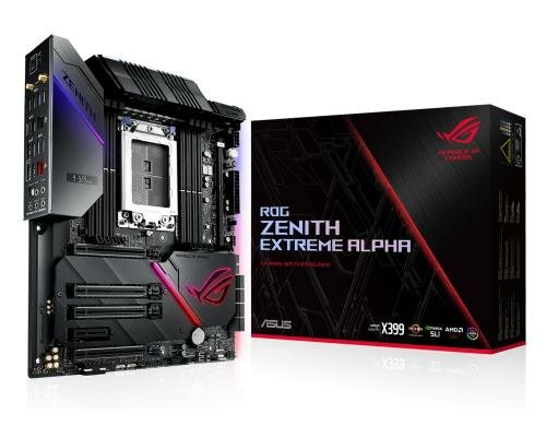 ASUS ROG Zenith Extreme Alpha, ATX, LGA1151 AMD X399, 4x DDR4, PCI-E 3.0