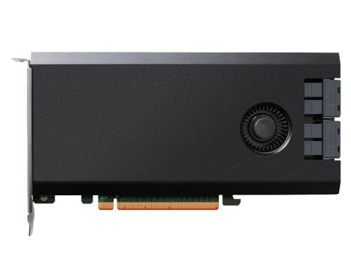 Highpoint SSD7110 Hybrid RAID-Kontroller 3x M.2 NVME, 4xSFF-8643 für 16xSAS/SATA