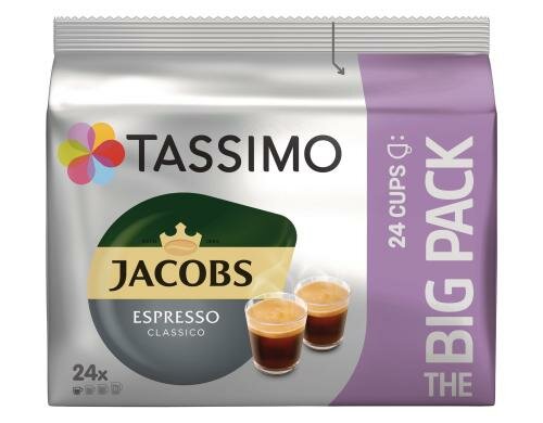 Tassimo T DISC Jacobs Espresso Classico Bigpack, 1 Packung à 24 Portionen