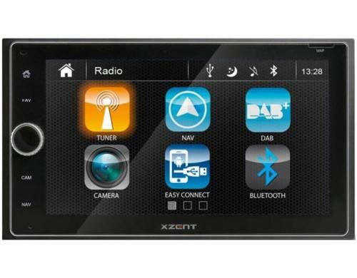 XZENT S_XZE X422 DAB Antenne, Navikarte Digi. Naviceiver
