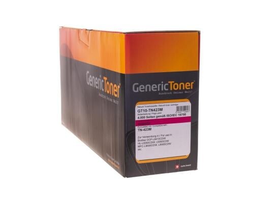 GenericToner Toner Brother TN423M 4000 Seiten, magenta