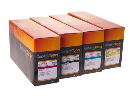 GenericToner Toner Brother TN423 Rainbowkit Black, Cyan, Magenta, Yellow