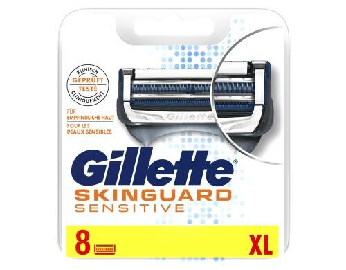 Gillette Klingen SkinGuard Sensitive 8er 8 Stück