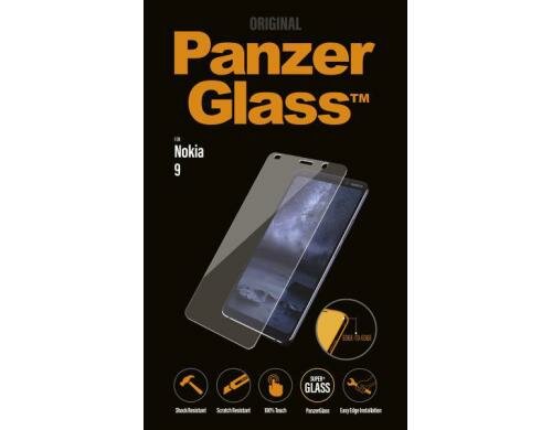 Panzerglass Displayschutz case friend Clear für Nokia 9 für Edge-to-Edge