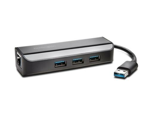 Kensington USB3.0 Eth.Adap. 3Port Hub USB3.0
