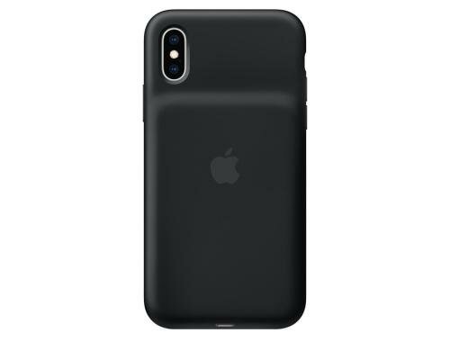 Apple iPhone XS Smart Battery Case Schwarz, aus hochwertigem Silikon