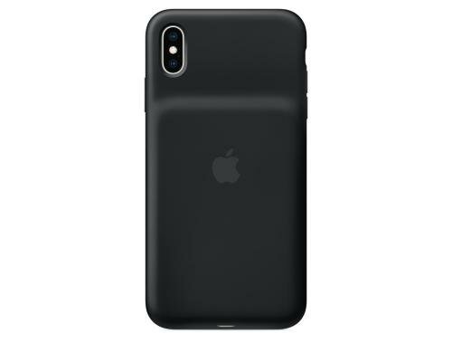 Apple iPhone XS Max Smart Battery Case Schwarz, aus hochwertigem Silikon