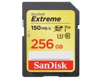 SanDisk SDXC Card 256GB Extreme UHS-I V30 Lesen 150MB/s,...