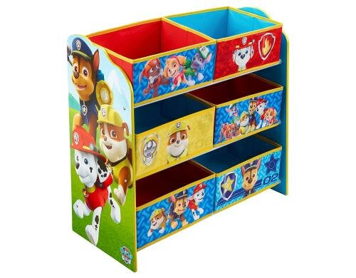 World Apart Ablageregal Paw Patrol inkl. 6 Boxen