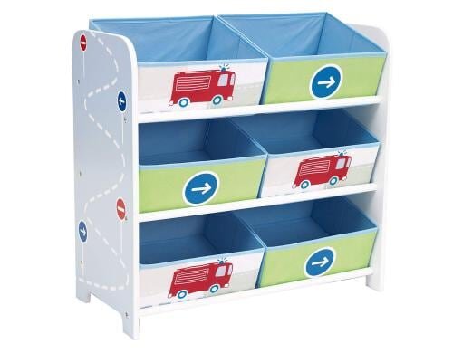 World Apart Ablageregal Vehicles by HelloHome inkl. 6 Boxen