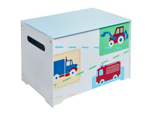 World Apart Spielzeugkiste Vehicles by HelloHome mit Deckel