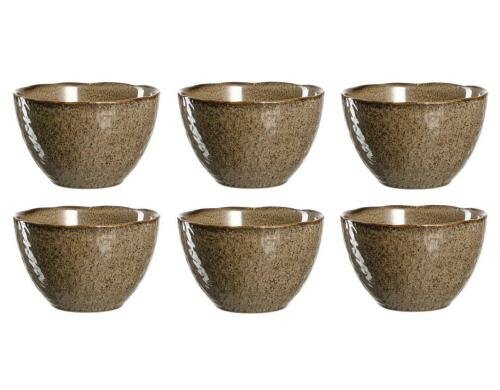 Leonardo Schale Matera 980ml Sand 6 Stück, HxD: 10x15cm, Vol: 980ml, Keramik