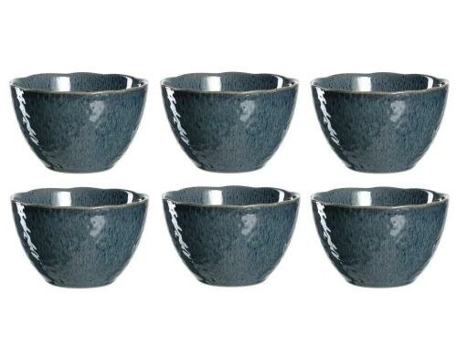 Leonardo Schale Matera 980ml Blau 6 Stück, HxD: 10x15cm, Vol: 980ml, Keramik