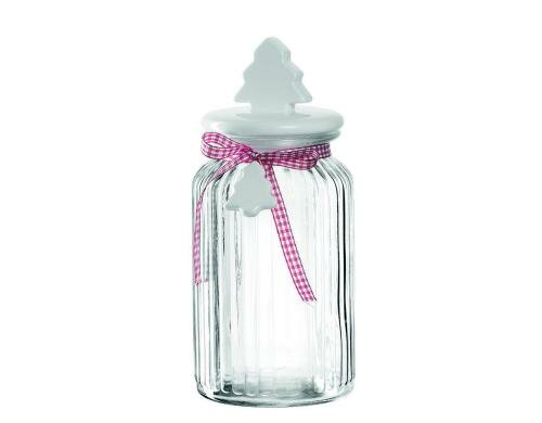 LEONARDO Dose mit Porzellanbaum Limito 25cm 1 Stück, HxD: 25x11cm