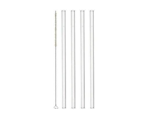 Leonardo Trinkhalm Glas Ciao 4er Set 1x4 Stück, HxB: 20x2cm