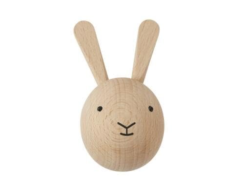 OyOy Wandhaken Rabbit B4,5 x D6 X H8 cm, Buchenholz