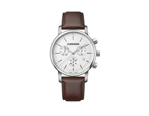 Wenger Urban Classic 01.1743.101 Lederarmband, D: 44 mm