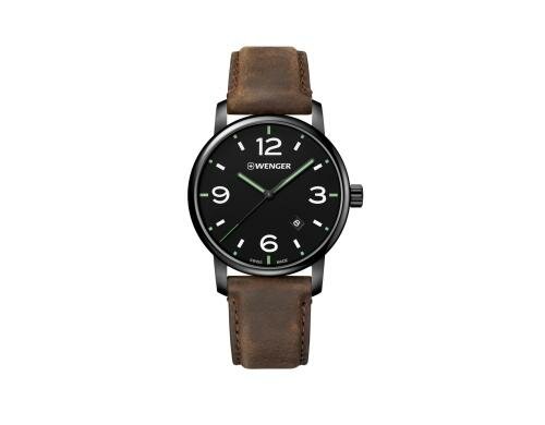 Wenger Urban Metropolitan 01.1741.121 Lederarmband, D: 42 mm