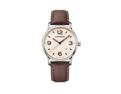 Wenger Urban Metropolitan 01.1741.133 Lederarmband. D: 42 mm