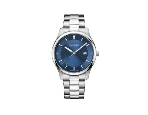 Wenger City Classic 01.1441.117 Edelstahlarmband, D: 43 mm
