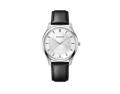 Wenger City Classic 01.1441.102 Lederlarmband, D: 43 mm