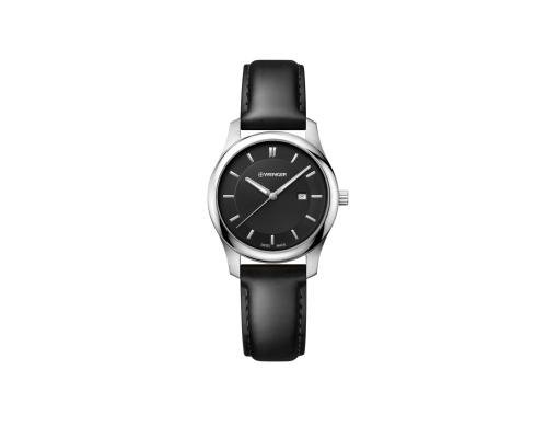 Wenger City Classic 01.1421.103 Lederlarmband, D: 34 mm