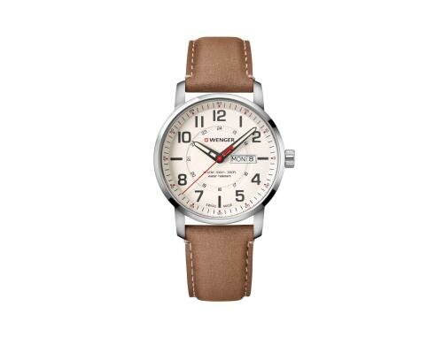 Wenger Attitude 01.1541.103 Lederarmnband, D:42 mm
