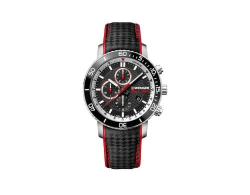 Wenger Roadster Black Night C.01.1843.105 Lederarmband, D:44 mm