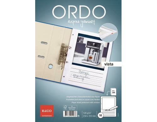 Elco Zeigetaschen Ordo vista 120 g/m2 10 Stück